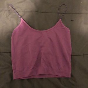 Fusia color Crop Top